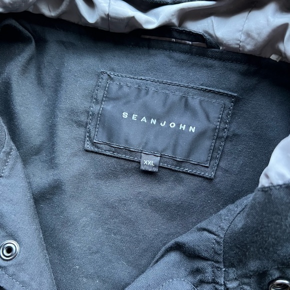 Sean John bomber jacket, black XXL - Picture 2 of 5